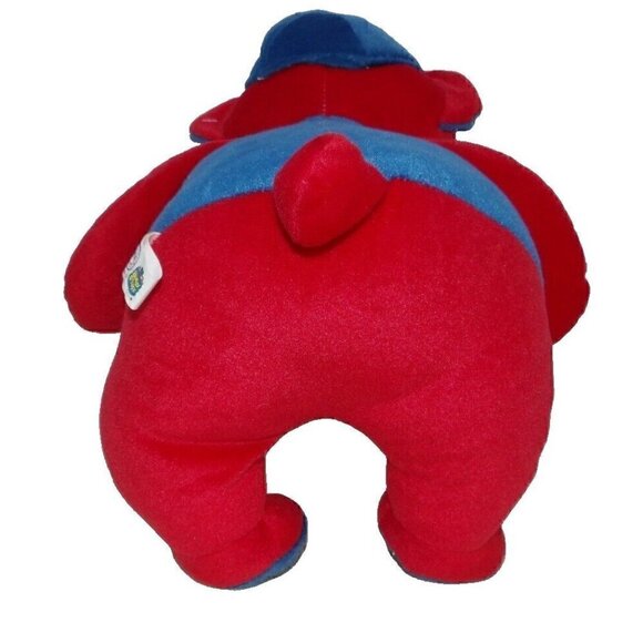 Chicago Cubs official red & blue stuffed, plush 14" bear GOOD STUFF 2006, NEW - Picture 5 of 5